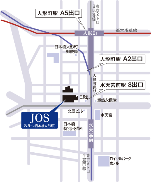 日本オフィス学会地図